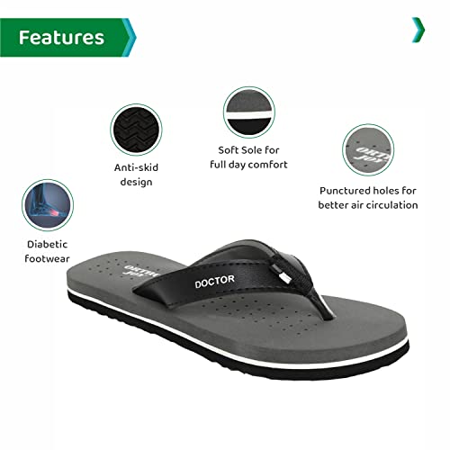 Image of ORTHO JOY Extra soft women's orthopaedic comfort fit slippers for women's daily use