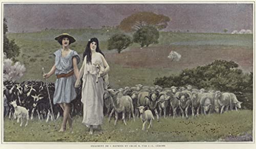Tableau Daphnis de Jean Léon Gérôme pour une décoration de chambre vintage chic