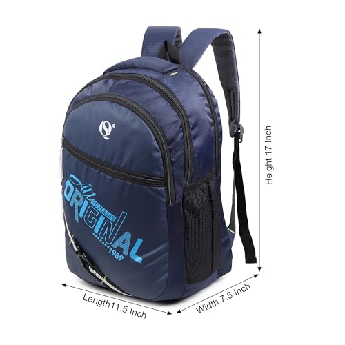 Image of Original Stylish 10L Lightweight Laptop Backpack for Office, College & Travel - Water-Resistant School Bag with Adjustable Shoulder Straps, Breathable Mesh Back Panel, Front Utility Pocket