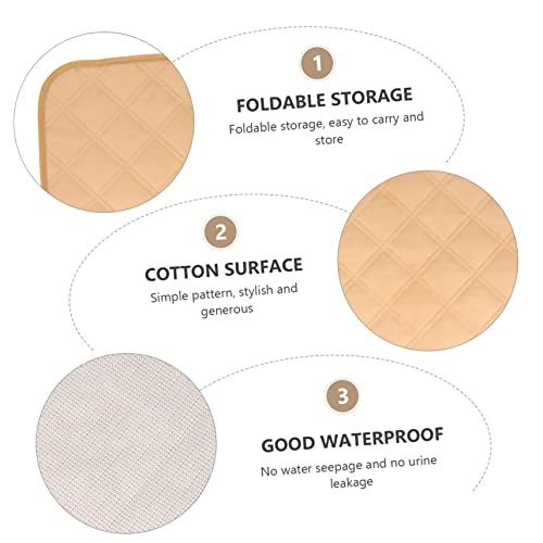 GLEAVI Almofada De Amamentação Para Urina Colchão De Viagem Para Adultos Protetor De Colchão De Cama