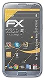 FX-Antireflex Displayschutz: Blendfrei, stoßabsorbierend, passgenau und kompatibel mit Samsung Galaxy Note 2 (GT-N7100)