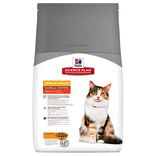 hills urinary health hairball control