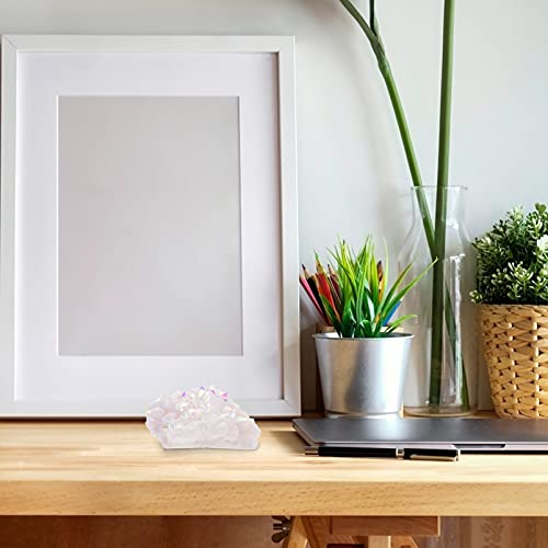 EXCEART Natural Claro Cristal de Quartzo Chakra Pedras de Cura Cristais Kit Conjunto Tombado Pedras