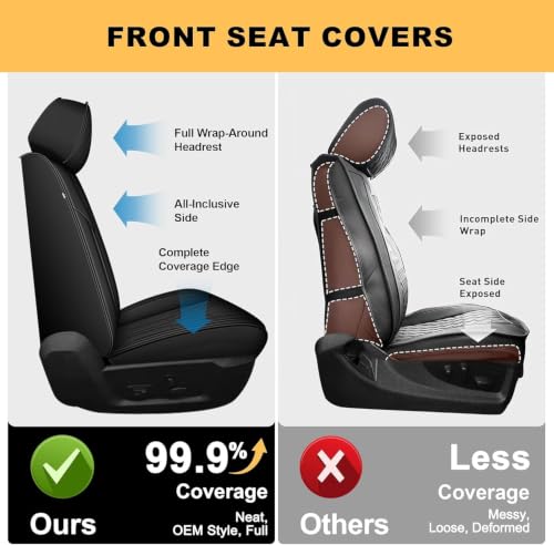 Image of for Ford 2025 2026 F150 Seat Cover 2009-2026 F250 F350 F450 2017-2026