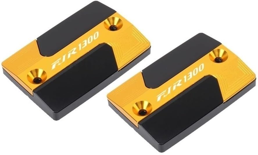 Guard Brake Fluid Reservoir for FJR1300 FJR 1300 Motorcycle Aluminum Front Brake Reservoir Fluid Tank Cover Oil Cup Cap Brake Fluid Reservoir Cover
