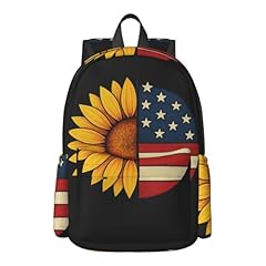 Sunflower American Flag
