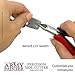 The Army Painter | Precision Side Cutters | Cutters for Plastic, Resin and Metal Figurines - Stainless Steel Precision Tool for Assembling Wargames Table Figures