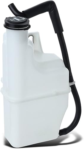Botella de tanque de desbordamiento de depósito de refrigerante estilo OE con tapa compatible con Mazda 2 11-14