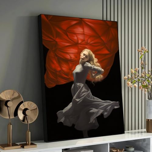 Peinture de femme dansante : l'élégance et la passion sur toile