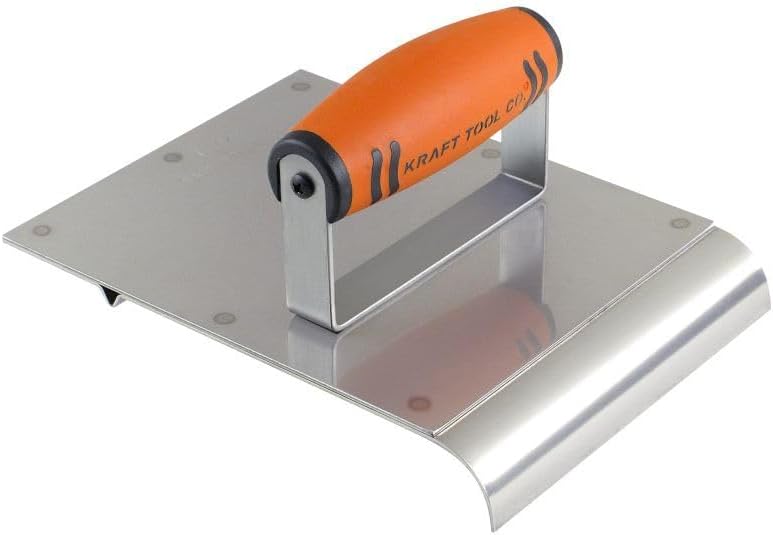 6"x8" SS Hand Edger/Groover 1/2"R 1/2"Bit w/ProForm® Hdl