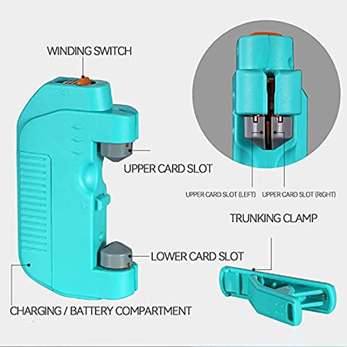 Foto von GUSHE Electric Lure GT Knotter-Professional Fishing Tool,Elektrischer Angel Knotenbinder Haken Bindegerät-Tragbare Elektrische Hakenbindegerät,Schnellhakenleine Binder Geräte,Angelzubehör (Batterie)