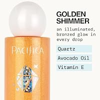 Pacifica Bronzing Body Oil – Crystal Bronze Shimmering Oil for Natural Sun-Kissed Glow, Hydrating Body Illuminator, Vanilla Coconut Scent, Vegan & Cruelty-Free, Clean Beauty, 4 fl oz — image 2