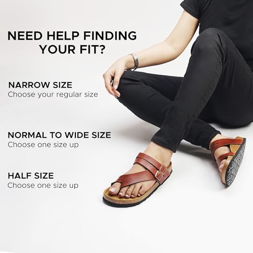 Image of AEROTHOTIC Recovery Slides for Women Cork Footbed Adjustable Straps Sandals