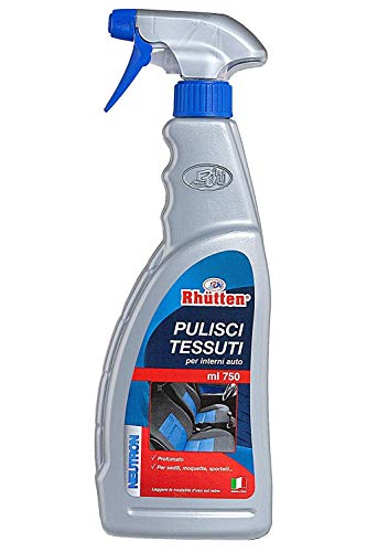 Rhutten Spray, pulisci tessuti per interni auto, 750 ml
