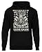 Produktbild Uglyshirt89 Keine Gnade Männer Herren Kapuzenpullover | Odin Spruch Vikings Wikinger Thor Valhalla Gott (3XL)