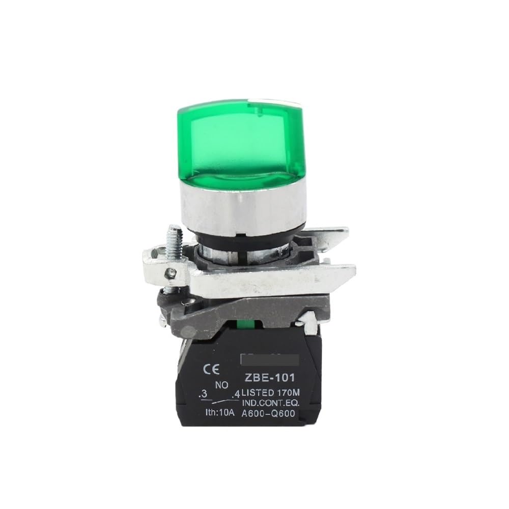 AARTERZZA XB4-BK33M3 220V LED Switch Selector Switch Push Button Switch Handle