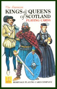 Kings & Queens of Scotland Set Of Playing Cards