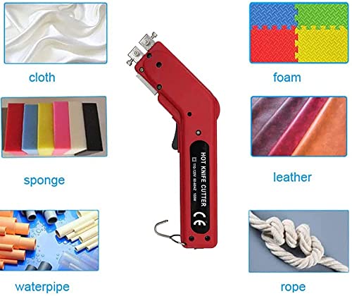 Votoer Handheld Hot Knife Fabric Cutter And Heat Sealer Rope Healing Professional Hot Cutting Tool Cloth Knife Cutter, With Cutter Foot #TOP2