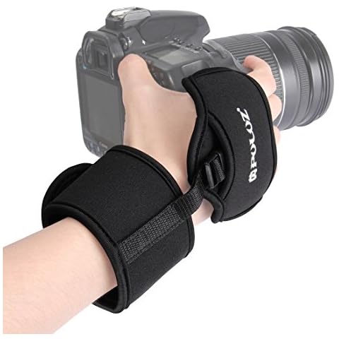 wortek Kamera-Gurt Handschlaufe gepolstert Handgelenk Befestigung Universal Cover