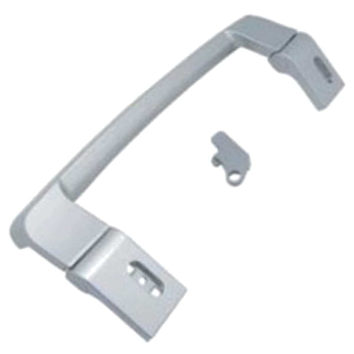 Poignée de porte frigo BEKO 4397250400 en plastique renforcé haute résistance pour congélateur