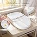 Changing Pad - Baby Changing Pad, Muslin Diaper Changing Pad with Waterproof Lining, Changing Table Pads for Dresser with 2 Pack Muslin Covers