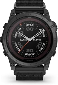 Garmin - 010-02704-11 - tactix 7 - Profi-Edition - Taktische Premium-GPS-Smartwatch mit Nylonarmband - Solar