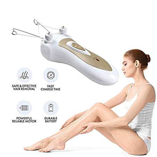 Electric Body Facial Hair Remover Pull Surface Device Defeatherer Cotton Thread Epilator Rechargeable Epilator Ladies Shaver