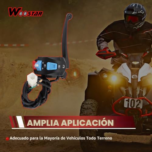 Mando de manillar de 10 cables para reparar luces y claxon de moto de 50cc 5