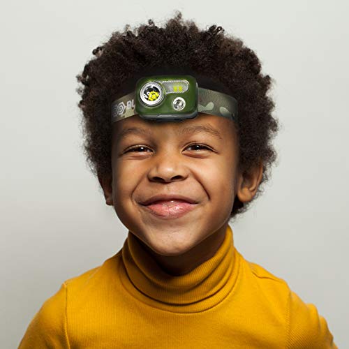 Blitzu Usb Rechargeable Led Headlamp Flashlight For Adults And Kids, Waterproof Super Bright Cree Head Lamp With Red Light, Comfortable Headband For Running, Camping, Reading, Fishing, Camo #TOP1