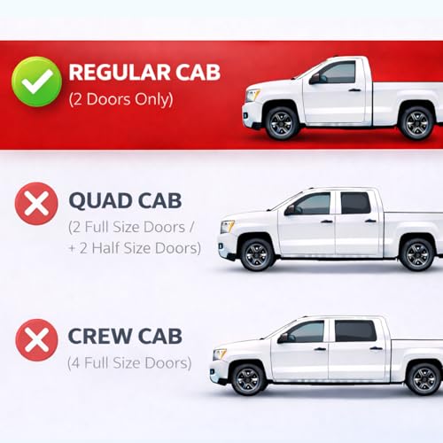 Image of KPY Rain Guards Fit for 2009-2018 RAM 1500 Regular Cab, 2019-2024 RAM 1500 Classic, Out-Channel Window Visors Vent Wind Deflector 2PC, Truck Accessories for 2010-2025 RAM 2500 & 3500 (Single Cab Only)