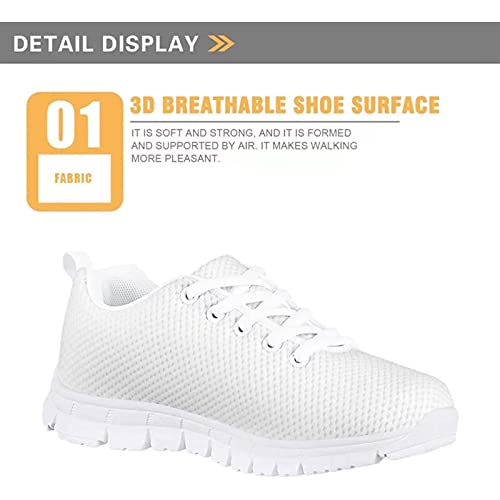 Zfrxign Cow Girls Fitness & Cross-Training Shoes Size 1 Boys' Running Shoes Athletic Gym Walking Sneakers Slip-On Laces Up Trainers Black And White Footwear #TOP4