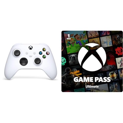 Xbox Mando Robot White + Game Pass Ultimate | Suscripción de 1 mes