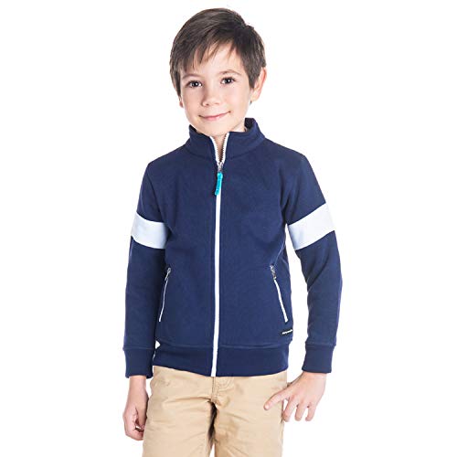 Image of Boy's Cotton Collar Sweatshirt