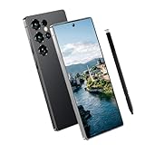 Maustron R24 Ultra Android Smartphone 8 GB + 256 GB, fotocamera 108 MP, batteria 7000 mAh, processore a 10 core, impronte digitali inferiori e pennino (nero)
