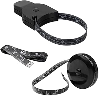 Dylan-EU 3 Pack Body Measure Tape Set with Button Retract Measuring Tape Sewing Tape Measure Retractable Body Measuring Ruler Sewing Tailor Tape 60in/ 150cm for Sewing Tailor Fabric Body Measurements