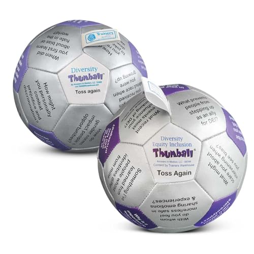 Image of Trainers Warehouse 6 inch Thumball Collection, 32 Prompts for Conversation, Team Building, Relationship and Training