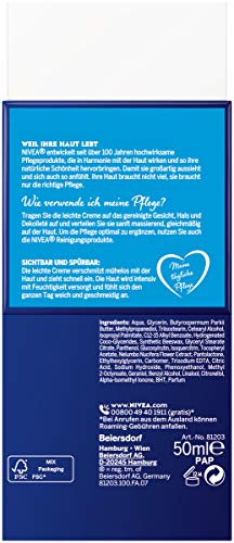 Nivea Nachtcreme Gute Nacht Pflege 24h Feuchtigkeit und Regeneration