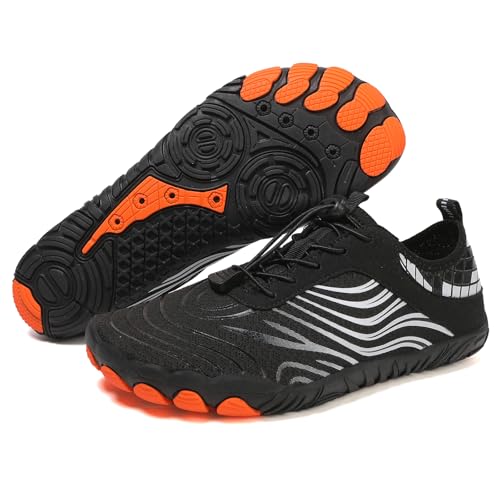 Image of Hike Barefoot Shoes for Women Men, Pro Barefoot Shoe with Wide Toe Box for Hiking, Walking, Swimming, Non-Slip Breathable Lightweight Water Shoes Unisex