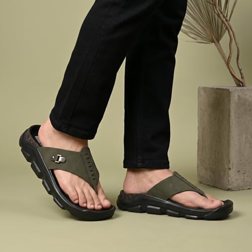 Image of All Seasons Men's Slippers Breathable, Soft-Lined, and Non-Slip for Durability Indoors or Outdoors All Year Long