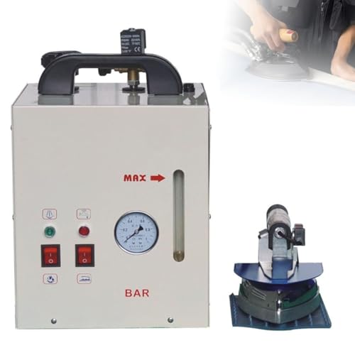 simprueH Commercial Steam Iron,Industrial Steam Ironing Station, w/Pressure Gauge, 4L Boiler, 900W Iron Head, for Clothing Stores, Laundries & Factories