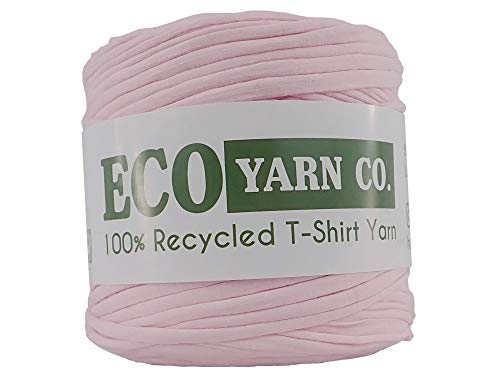 Lana reciclada para tejer macramé y decorar tu hogar con proyectos en rosa 2