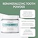 Remineralizing Tooth Powder – Fluoride-Free Natural Oral Care – Gently Cleans & Whitens – Supports Strong Teeth & Fresh Breath – Vegan, Non-GMO, Made with Clean Ingredients (Regular, REMINERALIZING)