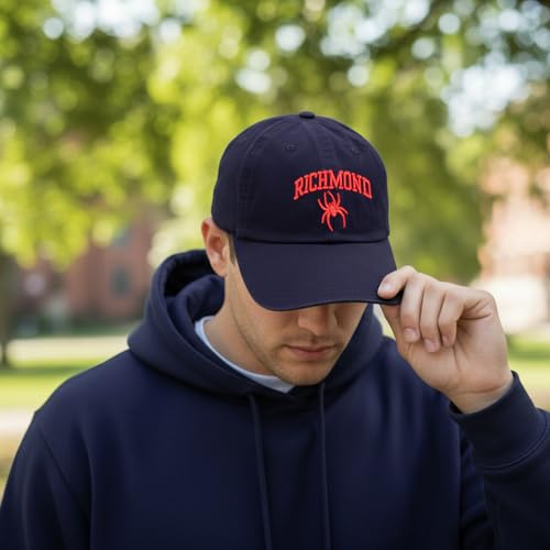 Gorra bordada ajustable University of Richmond Azul miniatura 5