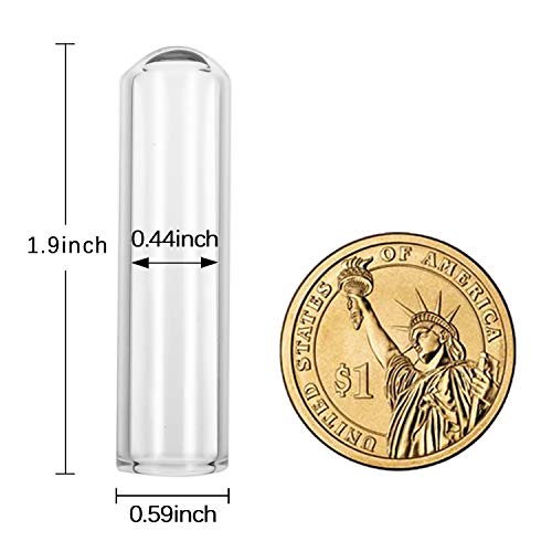 Tapones de Vidrio Reutilizables para Pitillos 4 Pack miniatura 5