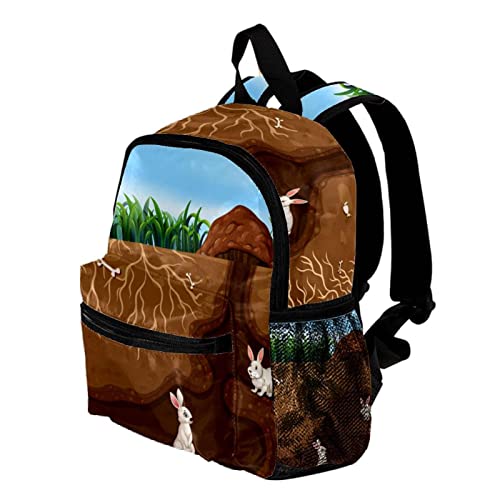 Sac à dos Trois Renards pour garçons et filles idéal école et loisirs 30,5 cm