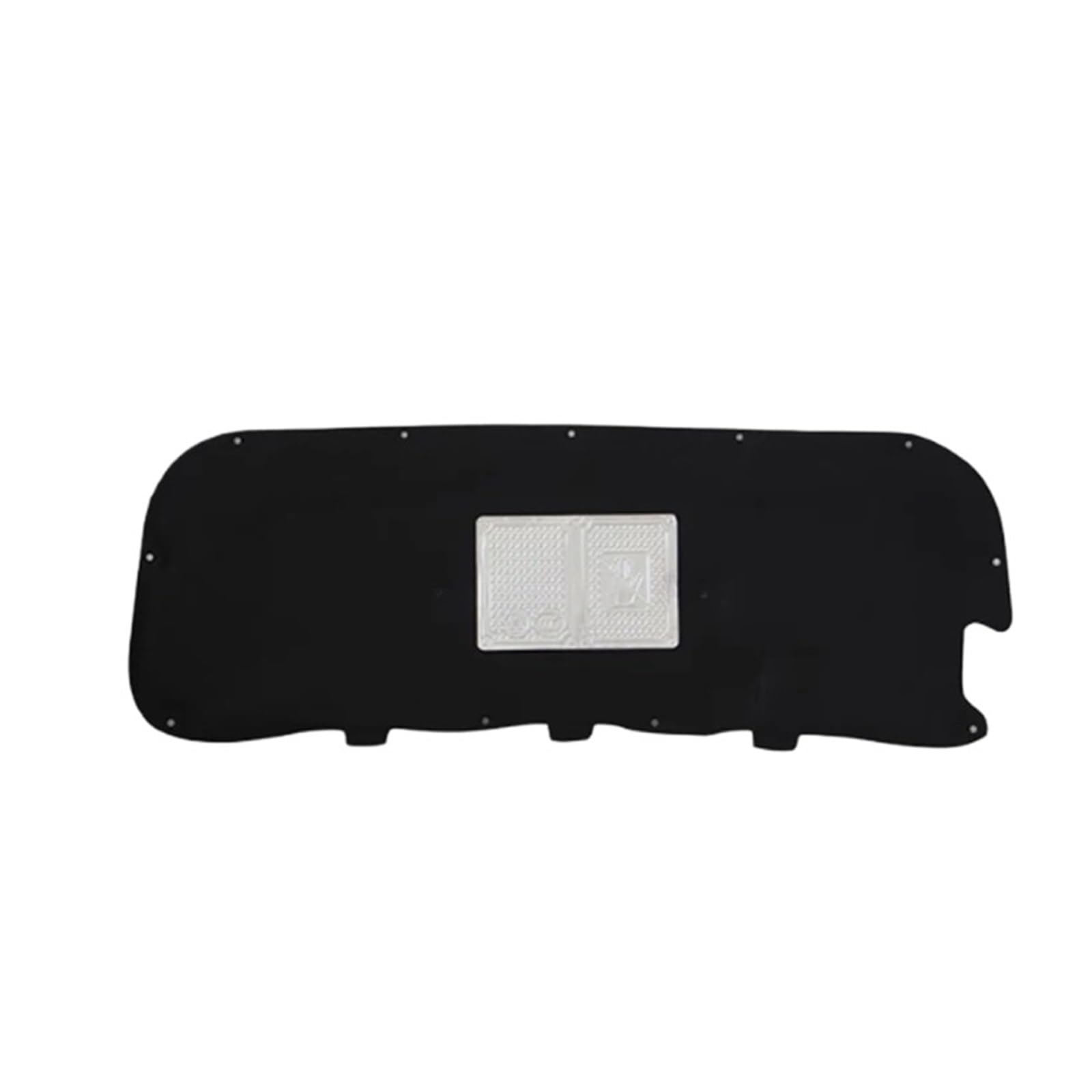 Qopuynh G Balck Abs 2Pcs Heat Sound Insulation Cotton Car Hood Engine Cover For 308 S Mk2 T9 2014~2021 Insulation Liner Cotton Pad Soundproof Heat Thermal Mat Accessorie