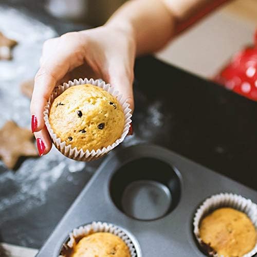 KitchenCraft Non Stick Muffin Tin / Mince Pie Baking Tray, 12 Holes, 31.5 x 24 cm Silver