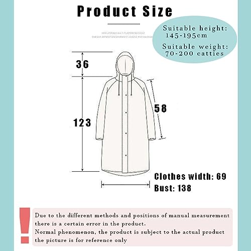 SYOSI Rain Ponchos Transparent Raincoat Fashion Reusable Eva Raincoats With Hood For Adults Clear Raincoat For Women And Men Taro Purple, 30