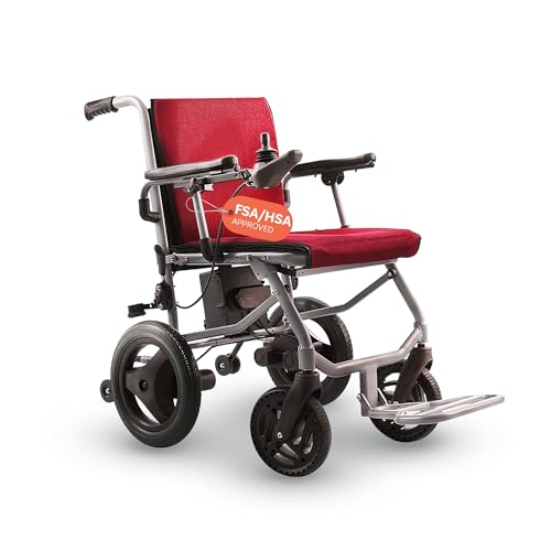 Alton Mobility Kano - Foldable Electric Wheelchair (35lbs), Travel Size,