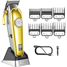 Hair Clippers for Men Metal Housing Barber Professional Hair Trimmer for Men Beard Hair Clipper Electric Hair Cutting Machine SetKmk53s